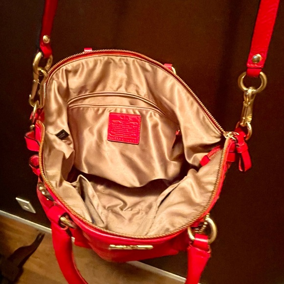 Coach Bag Red - Picture 4 of 4